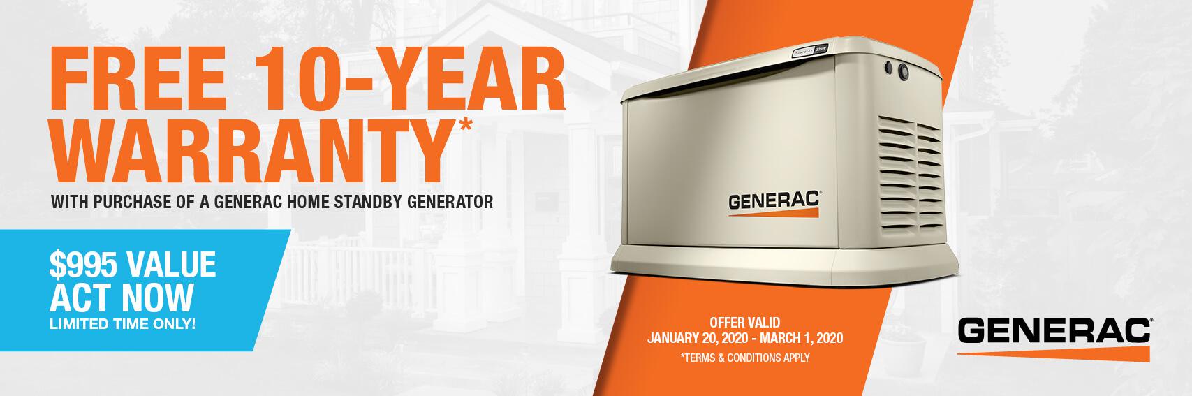 Homestandby Generator Deal | Warranty Offer | Generac Dealer | Mishawaka, IN